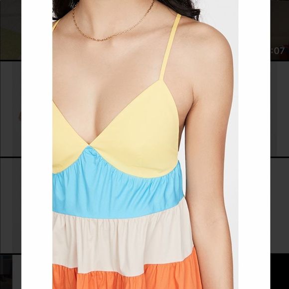 STAUD | NWT Sold Out Cleo Maxi Dress - Picture 9 of 15